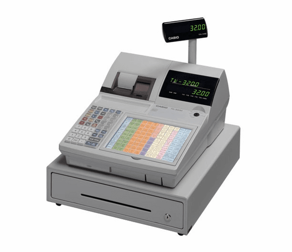 TK-3200 Cash Register By Casio