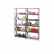 TNN6Q24812MGY Industrial Steel Shelving for 87 High Posts, 48w x 12d, Medium Gray, 6/Carton By TENNSCO