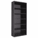 TNNB78BK Metal Bookcase, 6 Shelves, 34-1/2w x 13-1/2d x 78h, Black By TENNSCO