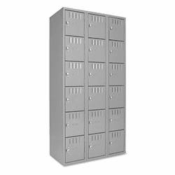 TNNBS6121812CMG Box Compartments, 36w x 18d x 72h, Medium Gray By TENNSCO
