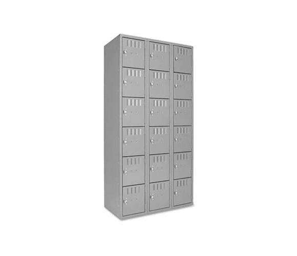 TNNBS6121812CMG Box Compartments, 36w x 18d x 72h, Medium Gray By TENNSCO