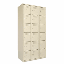 TNNBS6121812CSD Box Compartments, 36w x 18d x 72h, Sand By TENNSCO