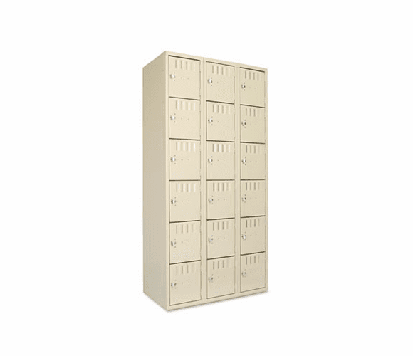 TNNBS6121812CSD Box Compartments, 36w x 18d x 72h, Sand By TENNSCO