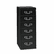 TNNCF669BK 6-Drawer Multimedia Cabinet For 6 x 9 Cards, 21-1/4w x 52h, Black By TENNSCO