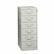 TNNCF669LGY 6-Drawer Multimedia Cabinet For 6 x 9 Cards, 21-1/4w x 52h, Light Gray By TENNSCO