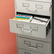 TNNCF758PY 7-Drawer Multimedia Cabinet For 5 x 8 Cards, 19-1/8w x 52h, Putty By TENNSCO