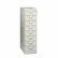 TNNCF846LGY 8-Drawer File Cabinet For 3 x 5 & 4 x 6 Card, 15w x 52h, Light Gray By TENNSCO