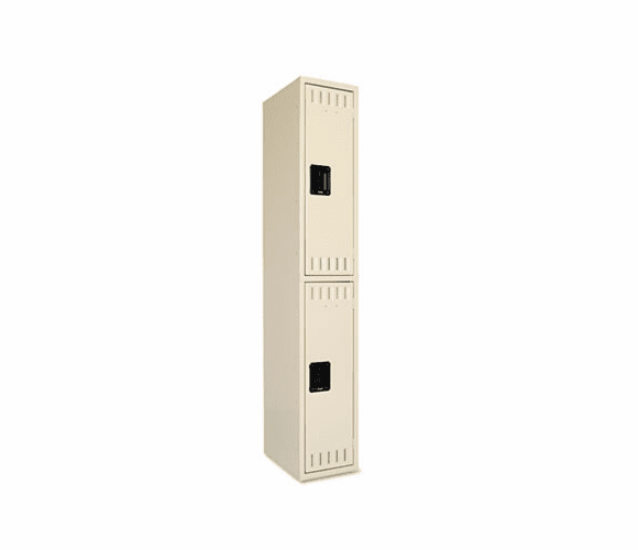 TNNDTS121836ASD Double Tier Locker, 12w x 18d x 72h, Sand By TENNSCO