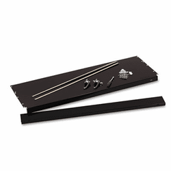 TNNJ18SBK 78" High Jumbo Cabinets, Box 2 of 2, 48w x 18d x 78h, Black By TENNSCO