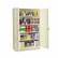 TNNJ2478SUPY Assembled Jumbo Steel Storage Cabinet, 48w x 24d x 78h, Putty By TENNSCO