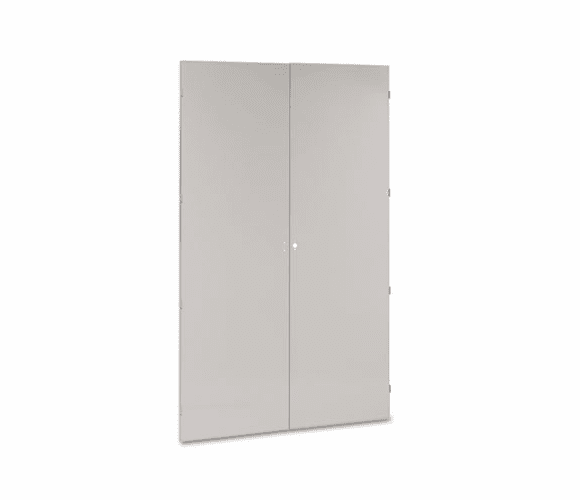 TNNJ478LG 78" High Jumbo Cabinets, Box 1 of 2, 48w x 24d x 78h, Light Gray By TENNSCO