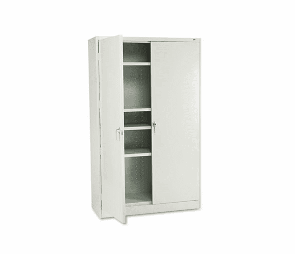 TNNJ878LG 78" High Jumbo Cabinets, Box 1 of 2, 48w x 18d x 78h, Light Gray By TENNSCO