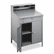 TNNSR58MG Steel Cabinet Shop Desk, 36w x 30d x 53-3/4h, Medium Gray By TENNSCO