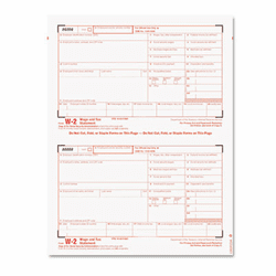 TOP22904KIT Tax Forms/W-2 Tax Forms Kit with 24 Forms, 24 Envelopes, 1 Form W-3 By TOPS BUSINESS FORMS
