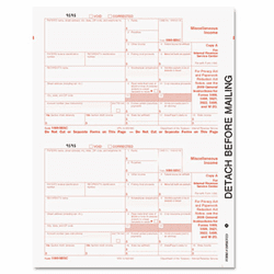 TOP22905KIT Tax Forms/1099 Misc Tax Forms Kit with 24 Forms, 24 Envelopes, 1 Form 1096 By TOPS BUSINESS FORMS