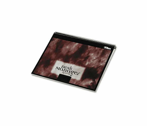 TOP41201 Desk Manager System Spiral Notebook, Legal Rule, 11 x 9, WE, 35 Sheets/Pad By TOPS BUSINESS FORMS