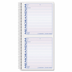 TOP4150 Memorandum Book, 5 x 5 1/2, Two-Part Carbonless, 100 Sets/Book By TOPS BUSINESS FORMS