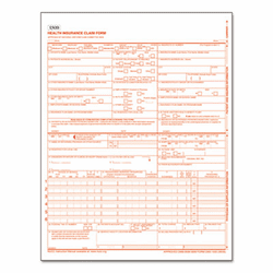TOP50126R Centers for Medicare and Medicaid Services Forms, 8 1/2 x 11, 500 Forms By TOPS BUSINESS FORMS