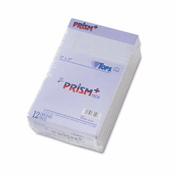 TOP63040 Prism Plus Colored Jr. Legal Pads, 5 x 8, Orchid, 50-Sheet Pads, 12/Pack By TOPS BUSINESS FORMS