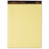 TOP63950 Docket Gold Perforated Pads, Legal Rule, Letter, Canary, 12 50-Sheets Pads/Pack By TOPS BUSINESS FORMS
