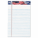 TOP75101 American Pride Writing Pad, Jr. Legal Rule, 5 x 8, White, 12 50-Sheet Pads/Pack By TOPS BUSINESS FORMS