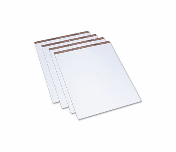 TOP7900 Easel Pads, Quadrille Rule, 27 x 34, White, 50-Sheet Pads, 4 Pads/Carton By TOPS BUSINESS FORMS
