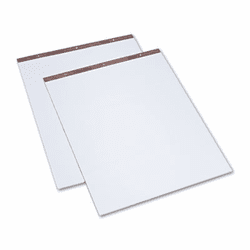 TOP7903 Easel Pads, Unruled, 27 x 34, White, 50-Sheet Pads, 2 Pads/Carton By TOPS BUSINESS FORMS