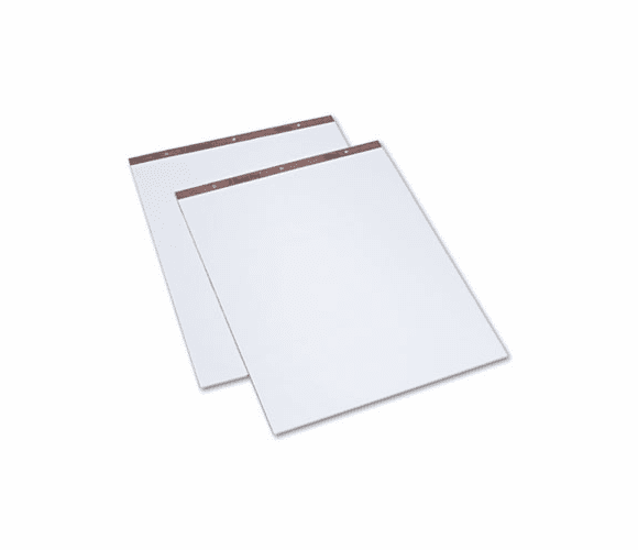 TOP7903 Easel Pads, Unruled, 27 x 34, White, 50-Sheet Pads, 2 Pads/Carton By TOPS BUSINESS FORMS
