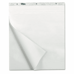 TOP79190 NotesPlus Easel Pad, Unruled, 25 x 30, White, 2 30-Sheet Pads/Pack By TOPS BUSINESS FORMS