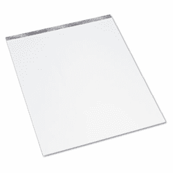 TOP79450 Second Nature Easel Pads, Unruled, 27 x 34, White, 3 50-Sheet Pads/Carton By TOPS BUSINESS FORMS