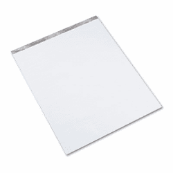 TOP79454 Second Nature Easel Pads, 1in Quadrille Rule, 27 x 34, White, 50-Sheet, 3/Carton By TOPS BUSINESS FORMS