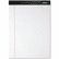 TOP99612 Double Docket Ruled Pads, Narrow Rule, Ltr, White, 4 100-Sheet Pads/Pack By TOPS BUSINESS FORMS