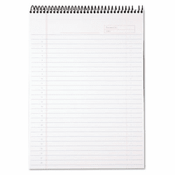 TOP99701 Docket Gold Wirebound Ruled Planner Pad, Legal Rule, Ltr, WE, 70 Sheets/Pad By TOPS BUSINESS FORMS