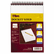 TOP99708 Docket Gold Spiral Steno Book, Gregg Rule, 6 x 9, White, 100 Sheets/Pad By TOPS BUSINESS FORMS