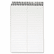 TOP99708 Docket Gold Spiral Steno Book, Gregg Rule, 6 x 9, White, 100 Sheets/Pad By TOPS BUSINESS FORMS