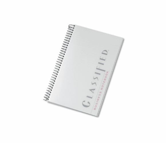 TOP99711 Notebook w/White Cover, Narrow Rule, 5-1/2 x 8-1/2, White, 100 Sheets/Pad By TOPS BUSINESS FORMS