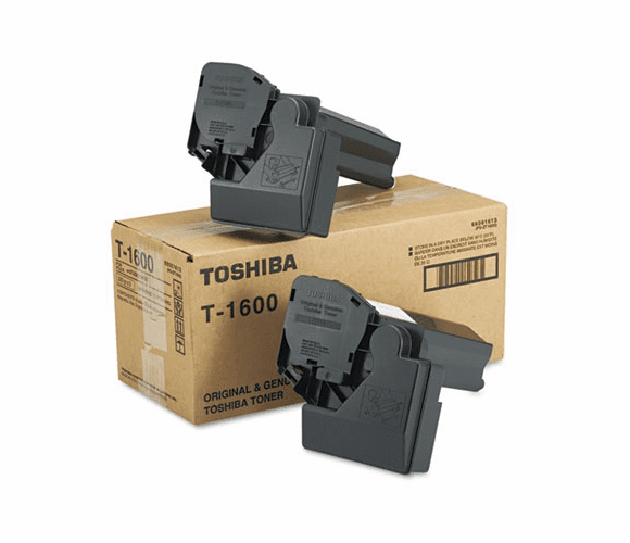 TOST1600 T1600 Toner, 5000 Page-Yield, 2/Pack, Black By TOSHIBA AMERICA