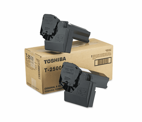 TOST2500 T2500 Toner, 7500 Page-Yield, 2/Pack, Black By TOSHIBA AMERICA