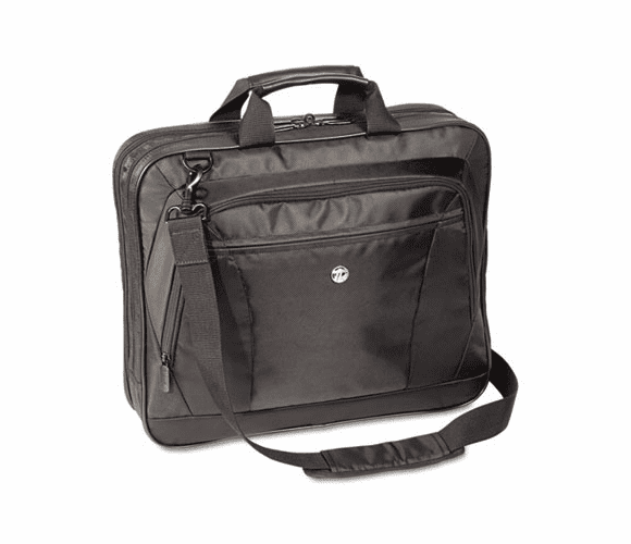 TRGCVR400 CityLite Laptop Case, Nylon, 15-3/4 x 4 x 13-3/4, Black/Gray By TARGUS