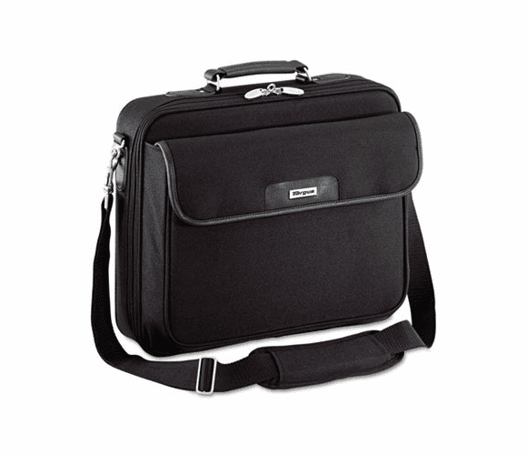 TRGOCN1 Notepac Laptop Case, Ballistic Nylon, 15-3/4 x 5 x 14-1/2, Black By TARGUS