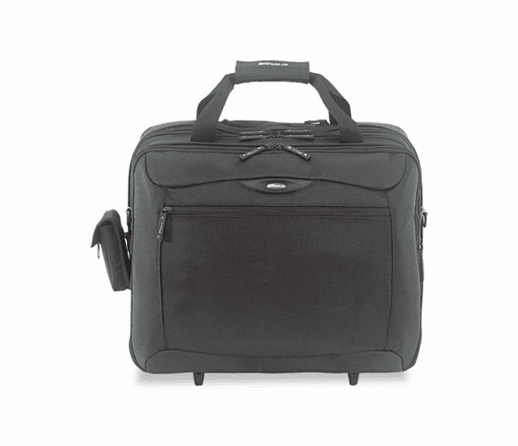 TRGTCG717 Rolling Travel Laptop Case, Nylon, 18 x 10 x 15, Black By TARGUS
