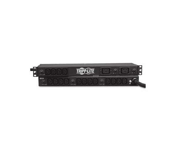 TRPPDU1230 PDU1230 Single Phase Basic PDU 30A 208V / 240V 1U RM C13 & C19 Outlets By TRIPPLITE