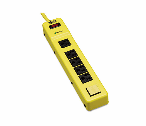 TRPTLM626SA TLM626SA Safety Surge Suppressor, 6 Outlet, OSHA, 6ft Cord, 420 Joules By TRIPPLITE