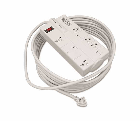 TRPTLP825 TLP825 Surge Suppressor, 8 Outlet, 25ft Cord, 1440 Joules By TRIPPLITE