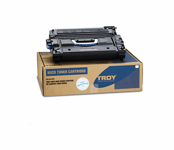 TRS0281081001 0281081001 43X Compatible MICR Toner Secure, 35,000 Page-Yield, Black By TROY
