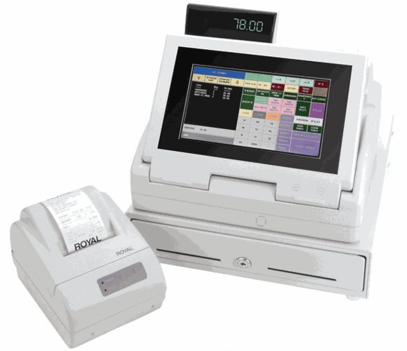 TS4240 Touch Screen LCD Cash Management System By Royal