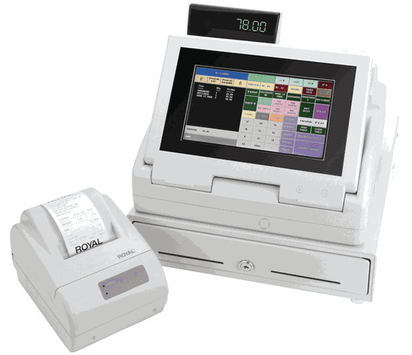 TS4240 Touch Screen LCD Cash Management System, Factory Refurbished By Royal