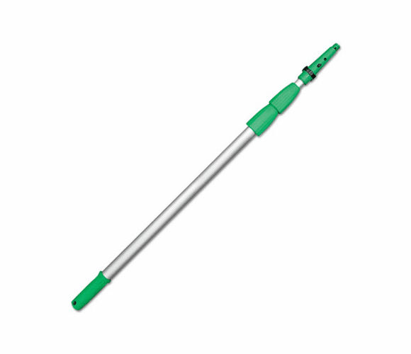 UNGED550 Opti-Loc Aluminum Extension Pole, 18-ft., Three Sections By UNGER