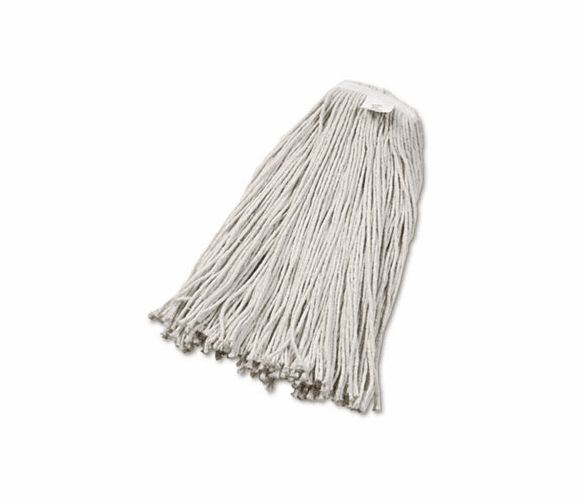 UNS2032C Cut-End Wet Mop Head, Cotton, #32 Size, White By UNISAN