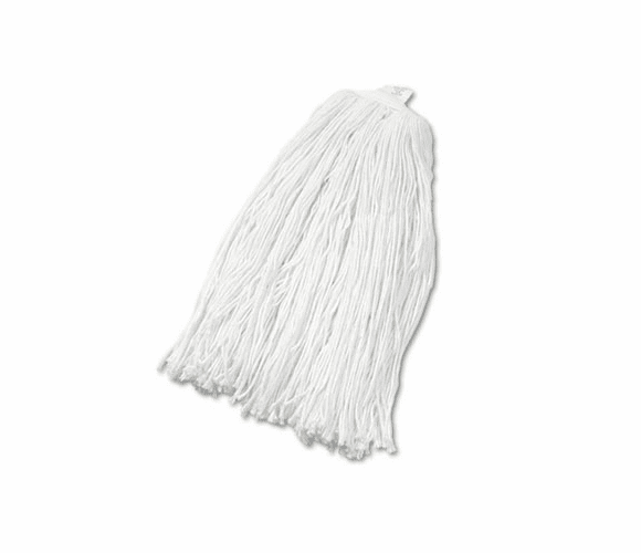 UNS2032R Cut-End Wet Mop Head, Rayon, #32 Size, White By UNISAN